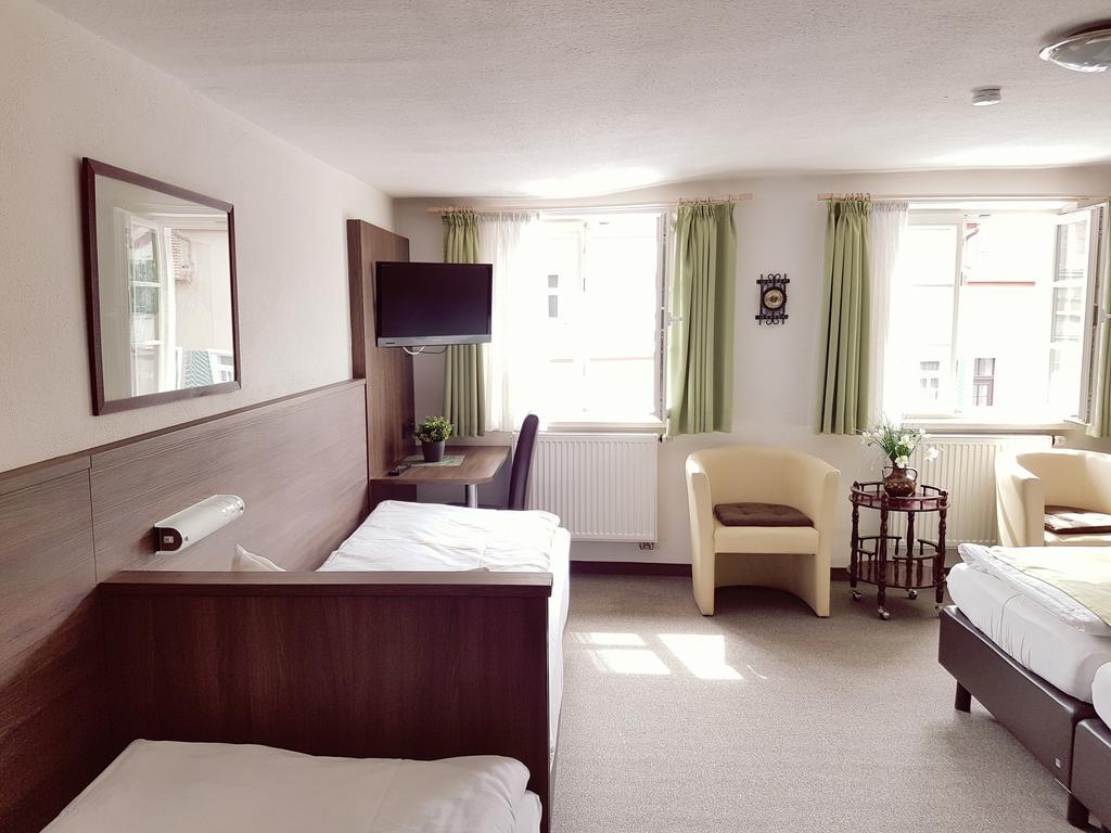 Hotel Garni Goldene Traube Bad Windsheim Eksteriør bilde