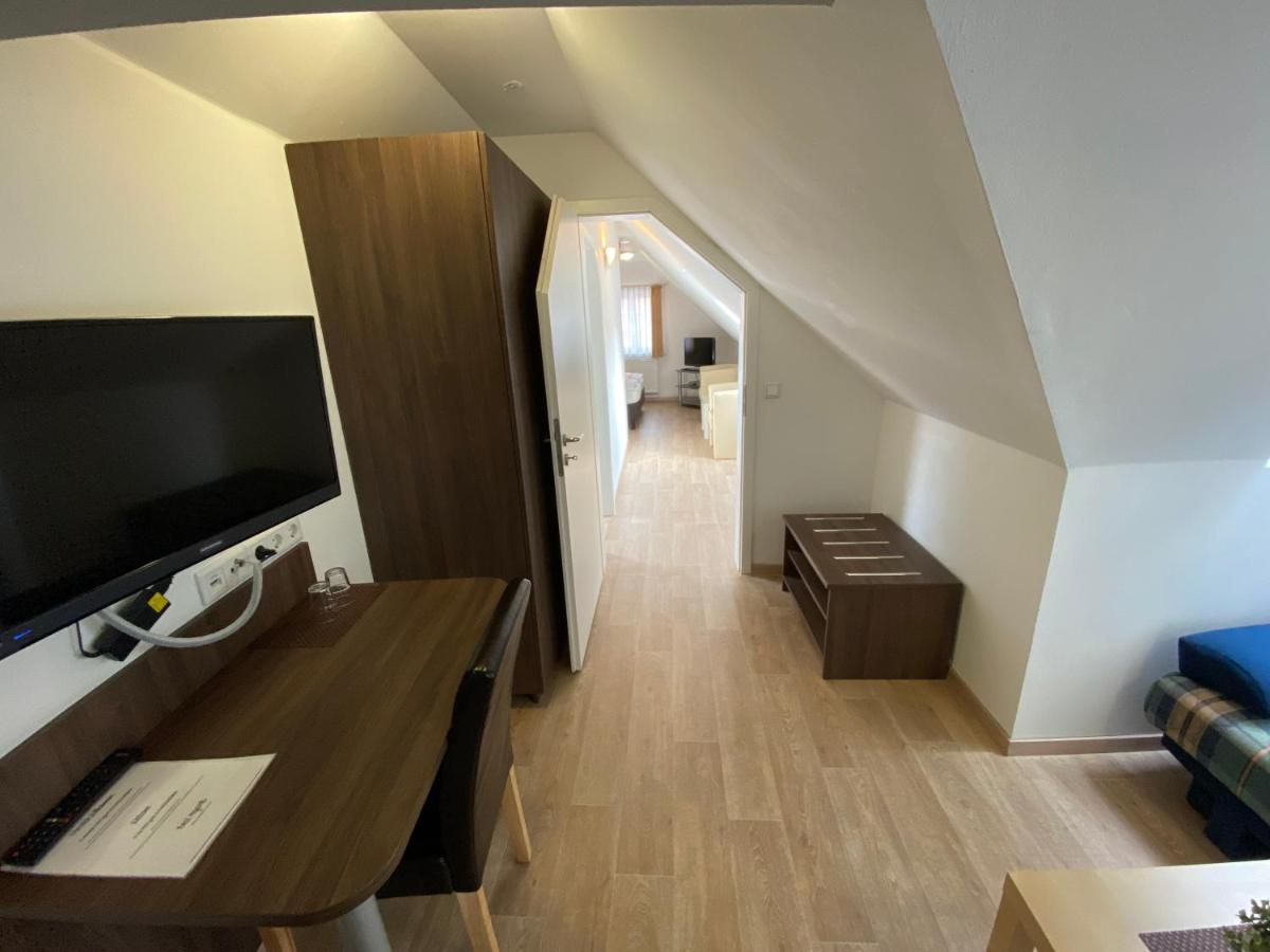 Hotel Garni Goldene Traube Bad Windsheim Eksteriør bilde